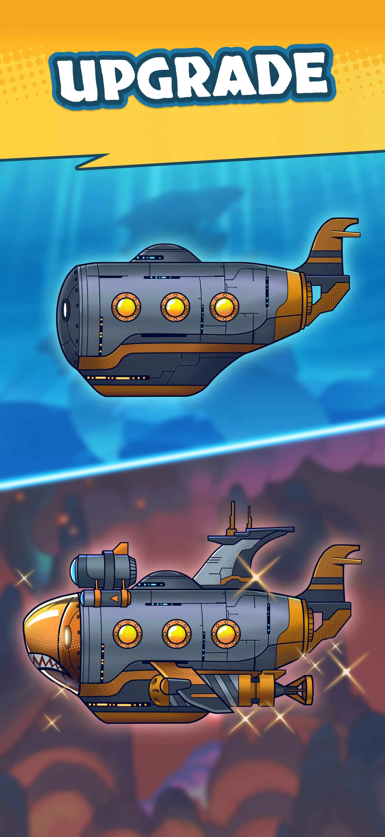 Submarine Quest: Merge&Explore screenshot