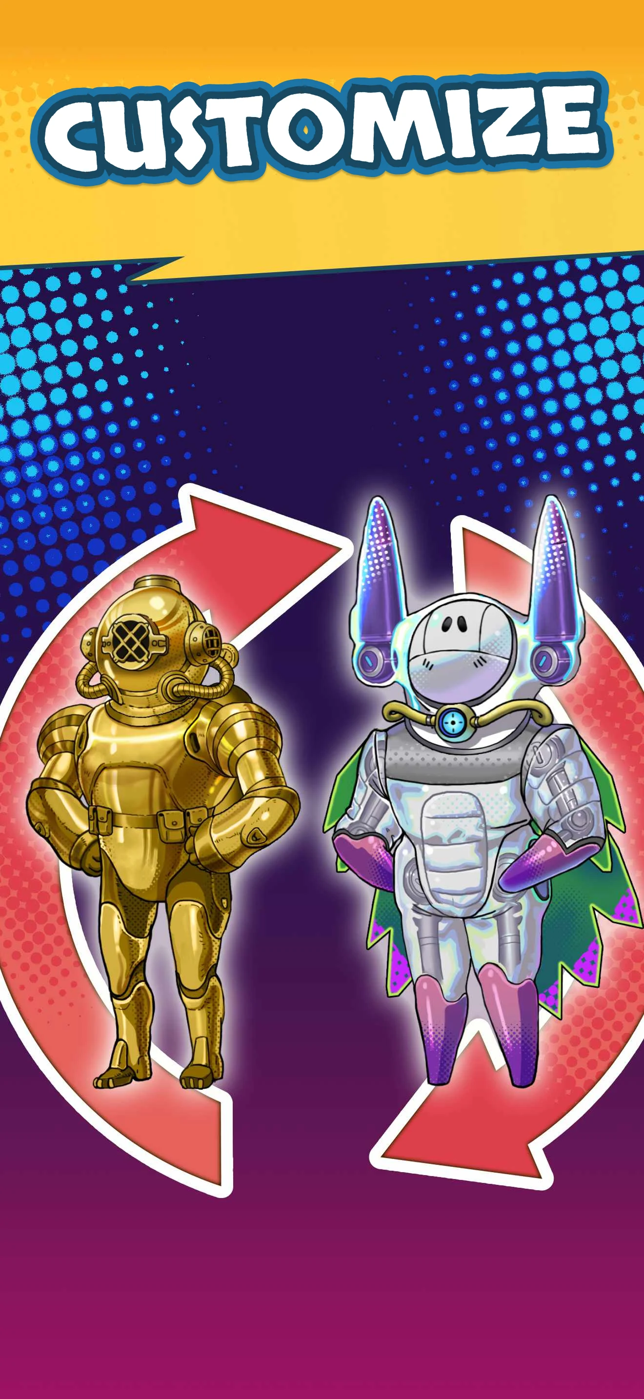 Submarine Quest: Merge&Explore screenshot