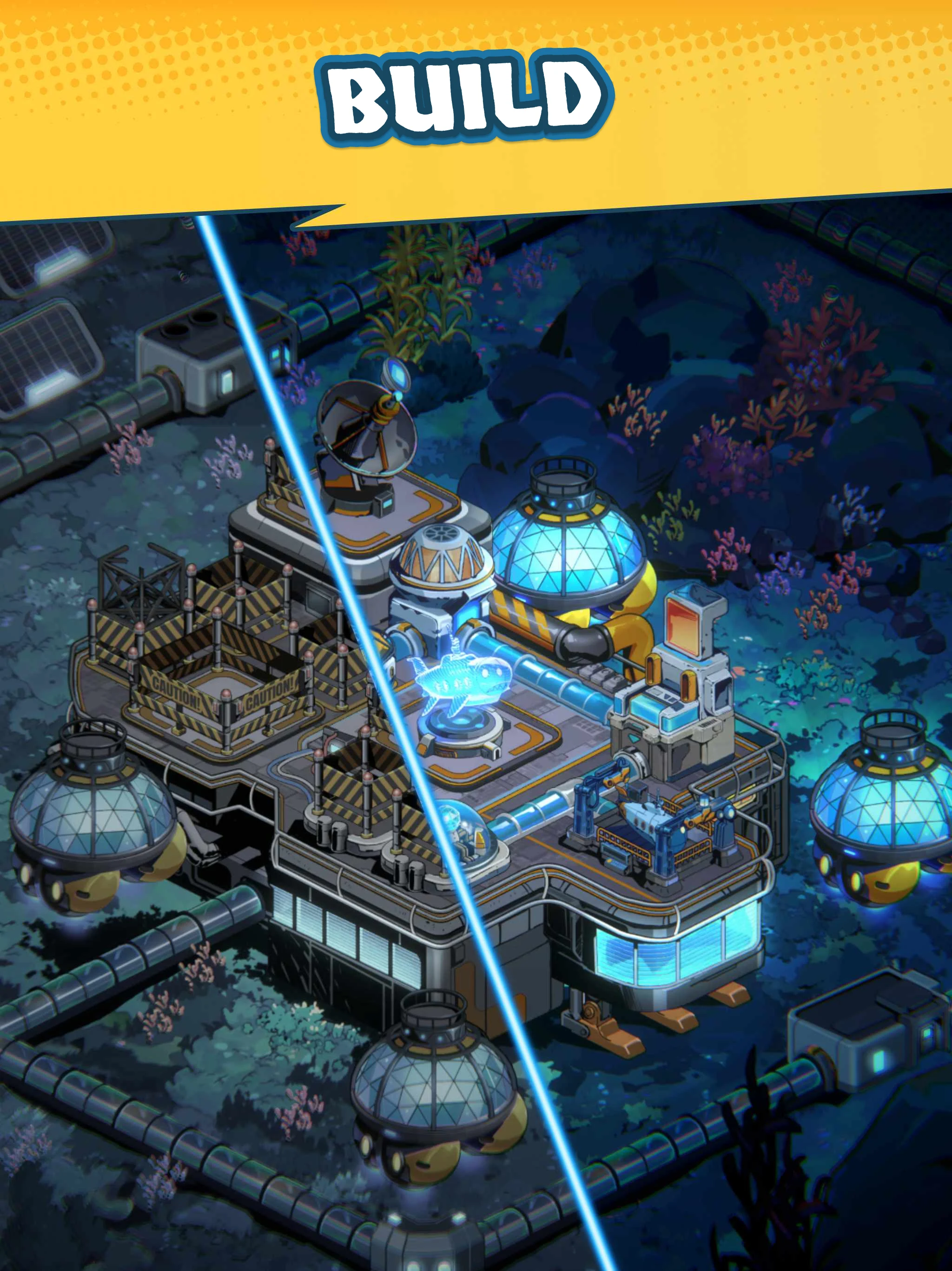 Submarine Quest: Merge&Explore screenshot