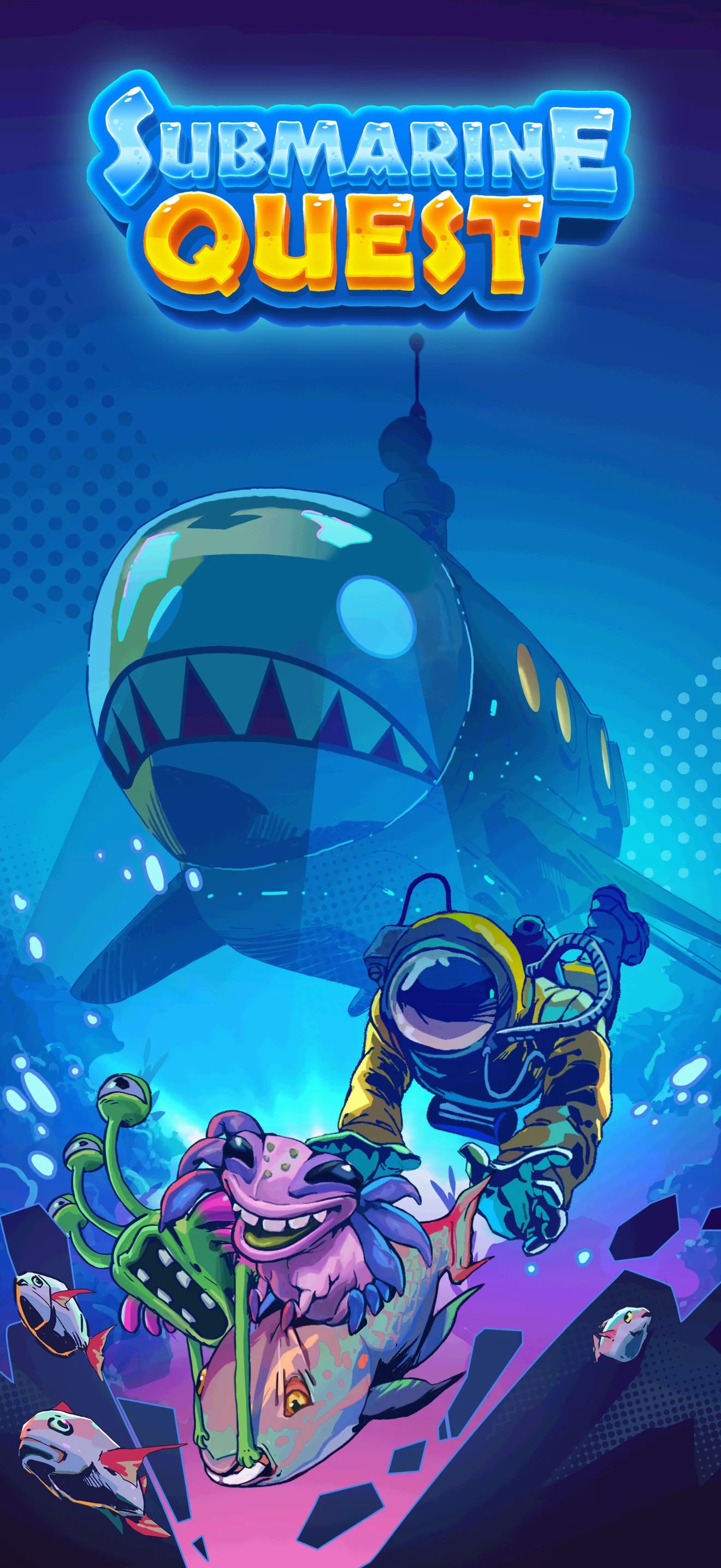 Submarine Quest: Merge&Explore screenshot