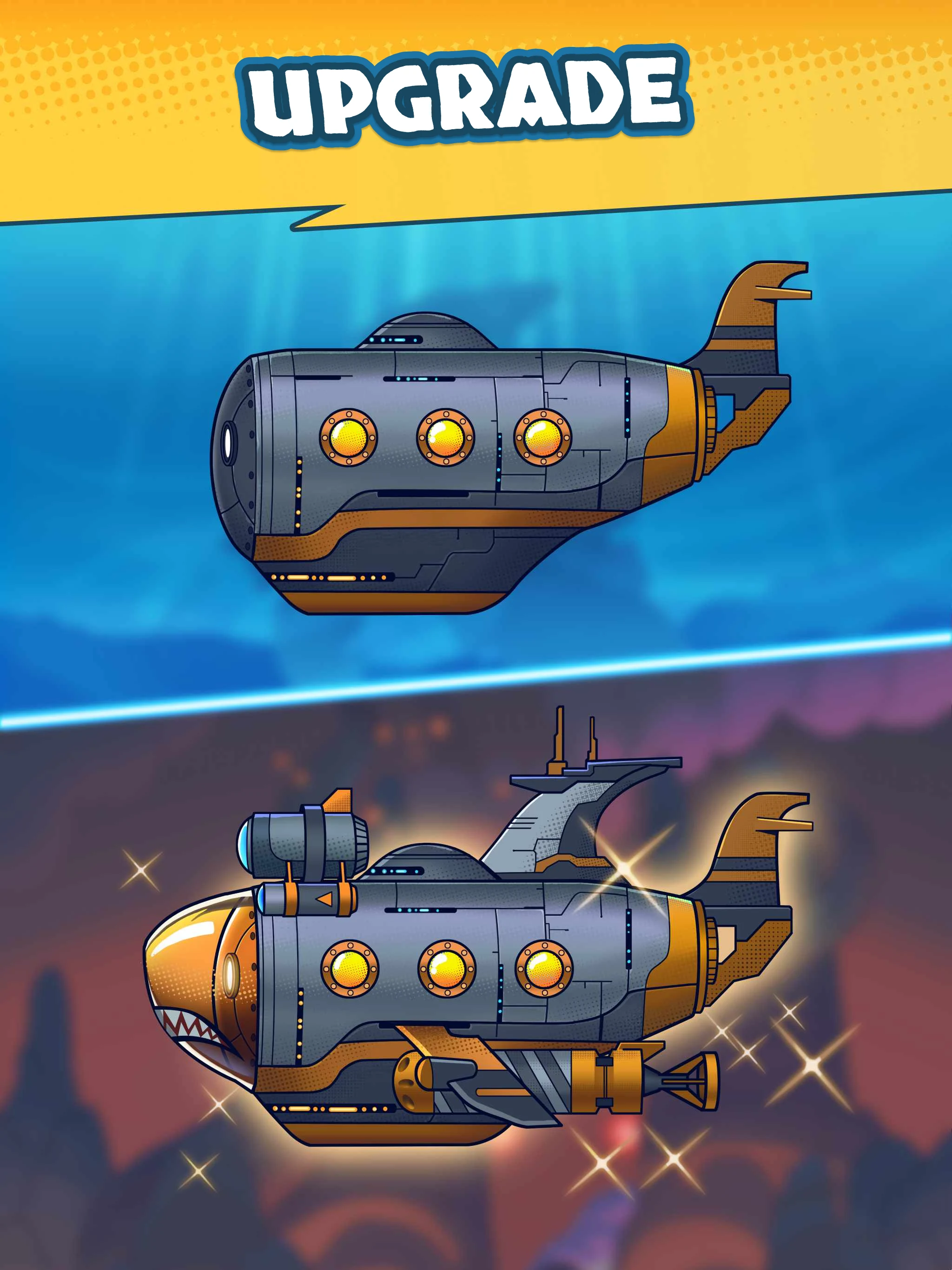 Submarine Quest: Merge&Explore screenshot