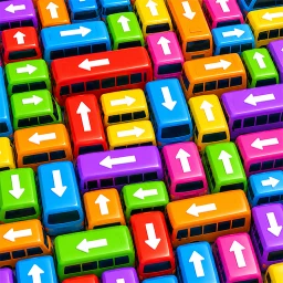 Bus Flow: Traffic Color Sort 아이콘